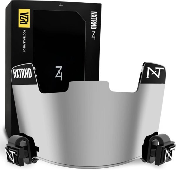 Nxtrnd VZR1 Football Visor, Flat Lens Technology, Fits Adult & Youth Football Helmets