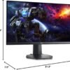61ErOLo7xvL._AC_SL1454_.jpg Dell Newest 24-Inch 165Hz Gaming Monitor - Full HD 1920 x 1080 Display, 1ms Response Time, IPS, AMD FreeSync Technology, 99% sRGB Color Gamut, NVIDIA G-Sync Compatible, HDMI, DisplayPort,