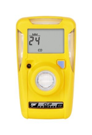 BW Technologies BWC2-M BW Clip Single Gas CO Monitor, 35/200, BW Technologies BWC2-M BW Clip Single Gas CO Monitor, 35/200, Yellow, Standard