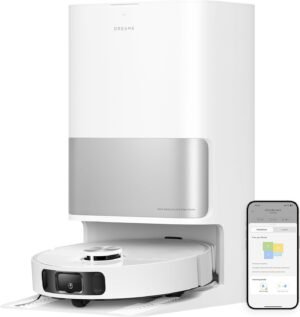 DREAME L10s Ultra Gen 2 Robot Vacuum and Mop, 10,000Pa Suction, MopExtend Technology, All-in-One Base Station, Pet-Friendly, Versatile Carpet Cleaning, DuoScrub Mopping System, Smart Pathfinder Tech