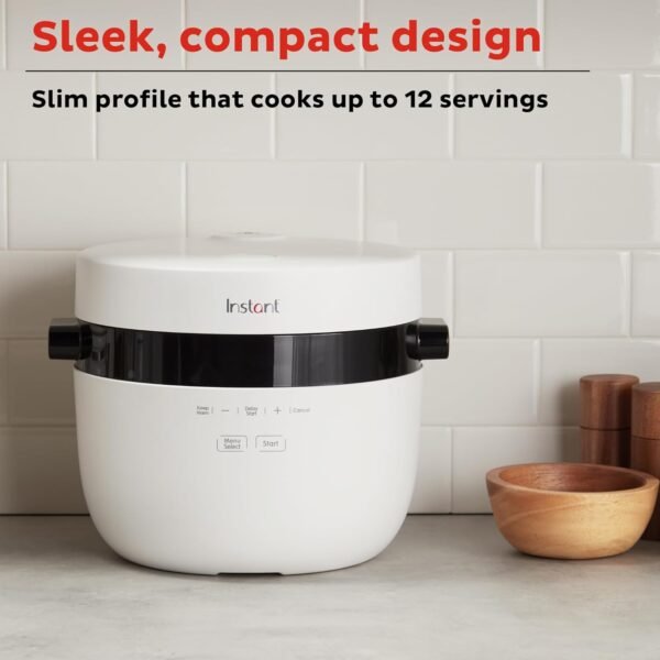 71CL4qJgJL._AC_SL1500_.jpg Instant Pot 20-Cup Rice Cooker, Rice and Grain Multi-Cooker with Carb Reducing Technology without Compromising Taste or Texture, From the Makers of Instant Pot, Includes 8 Cooking Presets