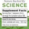 Nature's Sunshine Silver Shield Liquid, 32 Fl Oz | Colloidal Silver Liquid with Aqua Sol Technology Provides Immune Support and Protection