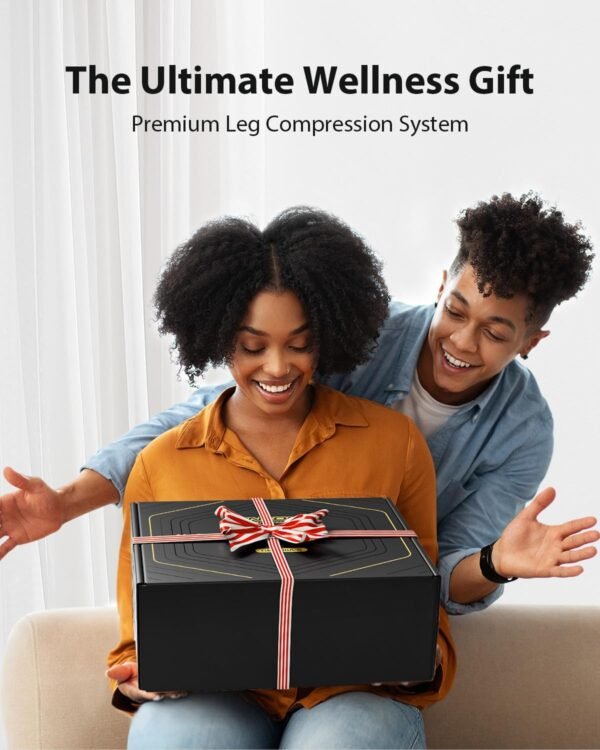 CINCOM Cordless Leg Recovery System with Dynamic Compression Massage Technology - 3 Different Sizes for Everyone(Large)