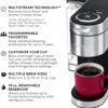 Keurig K-Supreme Plus Single Serve K-Cup Pod Coffee Maker, MultiStream Technology, Customizable Strength and Temperature Settings, Programmable, 78oz Removable Reservoir, Stainless Steel