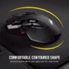 CORSAIR IRONCLAW WIRELESS RGB Rechargeable Gaming Mouse with Slipstream Technology - 18,000 DPI - 3-Zone RGB Multi-Color Backlighting - Black