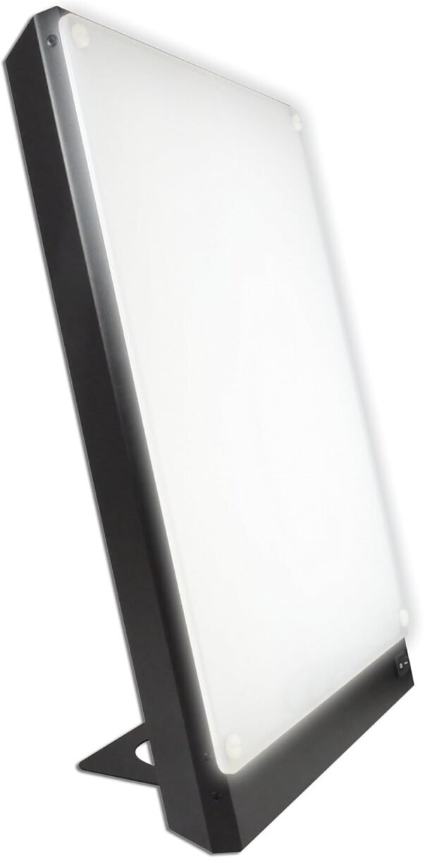 Northern Light Technologies Boxelite - 10000 Lux Light Therapy Lamp Northern Light Technologies Boxelite - 10000 Lux Light Therapy Lamp - Full Spectrum Lightbox Therapy Light for Natural Mood and Energy Enhancement, Sunlight Desk Lamp, Black