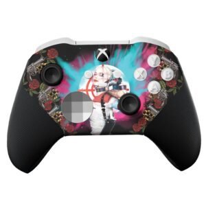 DreamController Harly Quiinn X-box Elite Controller Series 2 Core Limited Edition Custom Elite Core Controller for X-box One/Series X/S Made with Advanced HydroDip Paint Technology(Not Just a Skin)