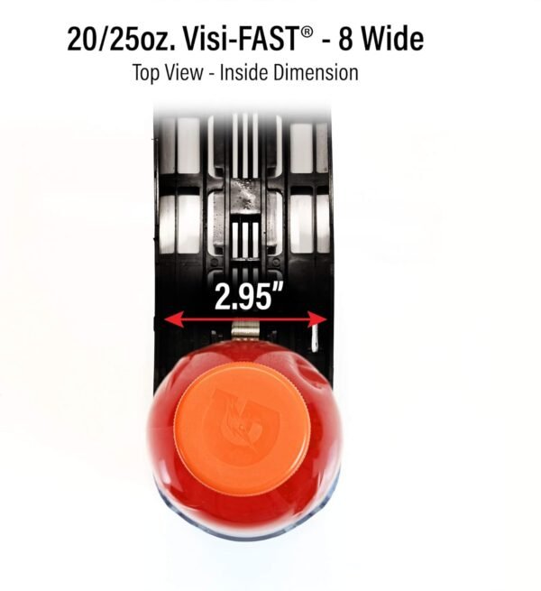 71laNxPC3ML._AC_SL1500_.jpg Display Technologies Fridge Organizer & Soda Can Dispenser for Refrigerator - Drink Dispenser & Refrigerator Storage (6-Pack)