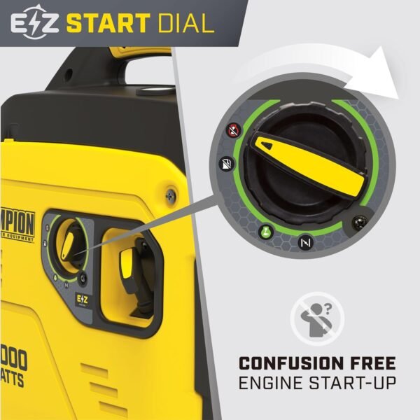 Champion Power Equipment 4000-Watt RV Ready Portable Inverter Generator with Quiet Technology and CO Shield