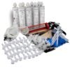 20' Fast Set Concrete Crack Repair Kit - Hydra Stop 20' Fast Set Concrete Crack Repair Kit - Hydra Stop 300 Polyurethane Foam for Wall Cracks, Prevents Basement Flooding & Water Damage, Quick-Setting Waterproof Sealing Solution