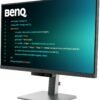 BenQ RD320U 32” 4K 3840x2160 Programming Monitor with 2000:1 Contrast Ratio, Nano Matte Panel, Backlight, 90W USB-C, Coding Modes, Night Hours Protection, Ergonomic Design, and Eye-Care Technology