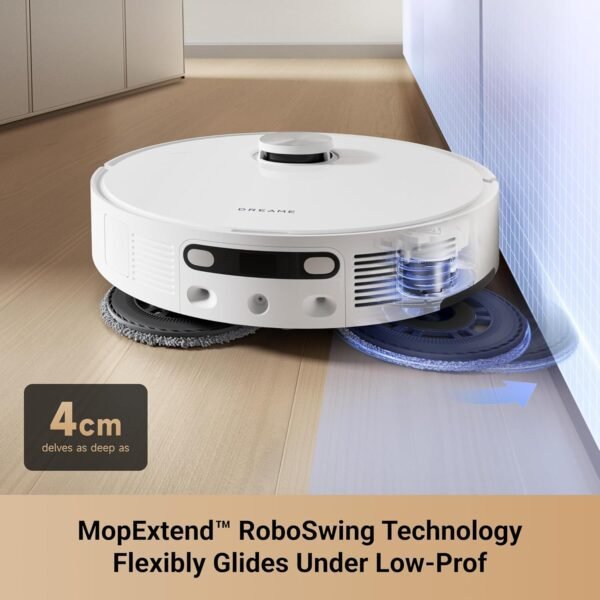 DREAME L10s Ultra Gen 2 Robot Vacuum and Mop, 10,000Pa Suction, MopExtend Technology, All-in-One Base Station, Pet-Friendly, Versatile Carpet Cleaning, DuoScrub Mopping System, Smart Pathfinder Tech