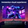 814JJeDEbgL._AC_SL1500_.jpg 27 inch Curved Gaming Monitor,144Hz/180Hz PC Monitor Full HD 1080P, Frameless 1800R Computer Display with FreeSync & Eye-Care Technology, Wall Mountable, DP, HDMI Port (Black)