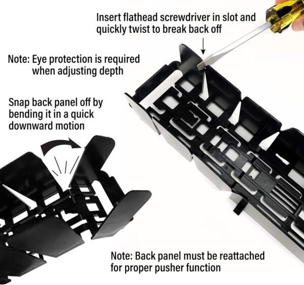 817RK7z65ZL._AC_SL1500_.jpg Display Technologies Fridge Organizer & Soda Can Dispenser for Refrigerator - Drink Dispenser & Refrigerator Storage (6-Pack)