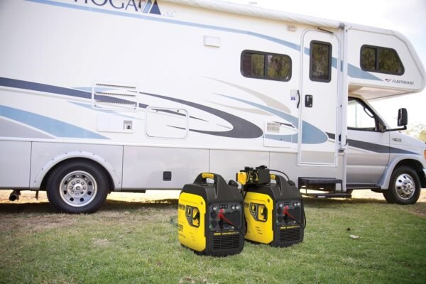Champion Power Equipment 4000-Watt Dual Fuel RV Ready Portable Inverter Generator with Quiet Technology and CO Shield