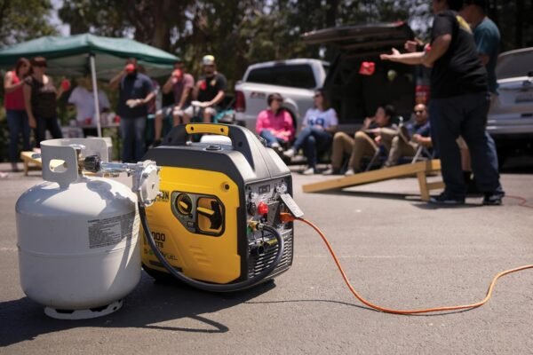 Champion Power Equipment 4000-Watt Dual Fuel RV Ready Portable Inverter Generator with Quiet Technology and CO Shield