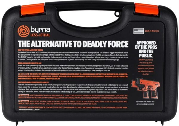 Byrna CL [Compact Launcher] Kinetic Launcher Ultimate Bundle - Non Lethal Kinetic Projectile Launcher, Home & Personal Defense