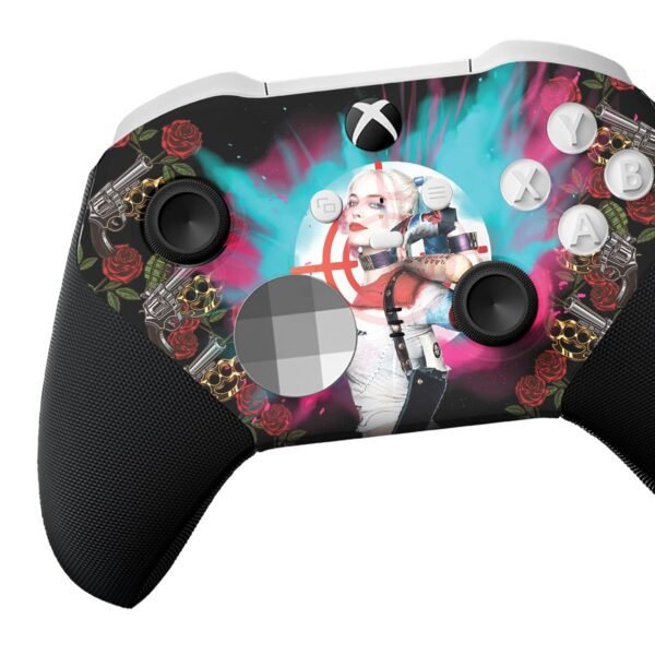 DreamController Harly Quiinn X-box Elite Controller Series 2 Core Limited Edition Custom Elite Core Controller for X-box One/Series X/S Made with Advanced HydroDip Paint Technology(Not Just a Skin)