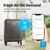 Coway Airmega 400S(G) App-Enabled Smart Technology Compatible with Amazon Alexa True HEPA Air Purifier, Covers 1,560 sq. ft, Graphite