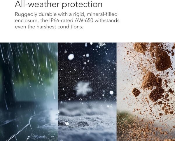 81sIfc-r-oL._AC_SL1500_.jpg Definitive Technology Dymension AW-650 Outdoor Speaker (Black, Pair), Two-Way Surface Mount, 6.5" Woofer, 1” Tweeter, & 5”x10 Passive Bass Radiator, IP66 All-Weather Wired Outdoor Speakers