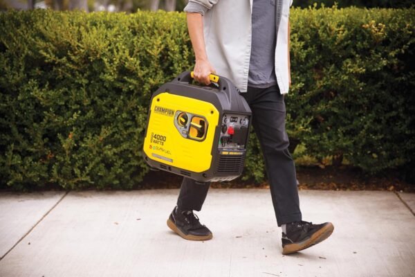 Champion Power Equipment 4000-Watt Dual Fuel RV Ready Portable Inverter Generator with Quiet Technology and CO Shield