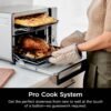 81vEuaB7weL._AC_SL1500_.jpg Ninja Countertop Oven Double Stack XL & Air Fryer with Pro Cook System, 12-in-1, Flexdoor, FlavorSeal, SMART FINISH with DualZone Technology, Air Fryer, Bake, Broil, Reheat, Stainless Steel, DCT651