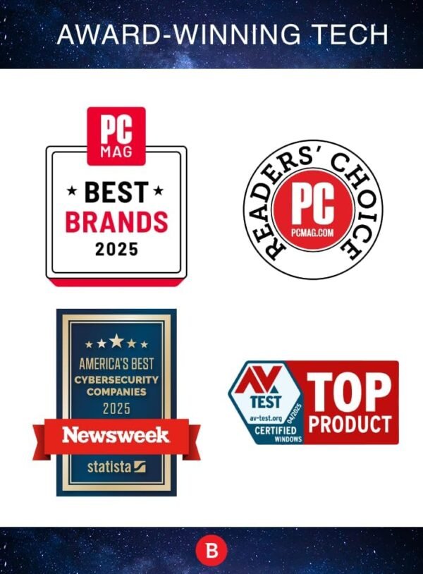 Bitdefender Total Security - 10 Devices | 2 year Subscription | PC/MAC |Activation Code by email