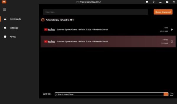 Video and Audio Downloader PRO 2 software for YouTube – download your favorite YouTube videos as MP4 video or MP3 audio – compatible with Windows 11, 10, 8