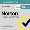 Norton Utilities Ultimate for 10 Devices, Keep your devices running like new - for Windows PC, Android and iOS (Download)