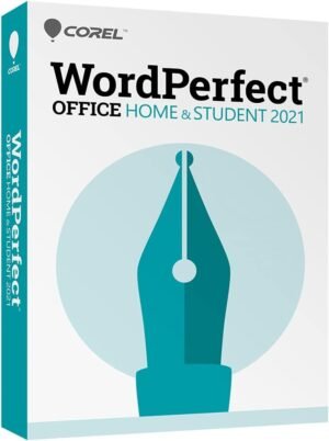 Corel WordPerfect Office Home & Student 2021 | Office Suite of Word Processor, Spreadsheets & Presentation Software [PC Disc]