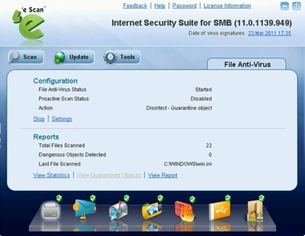 eScan Internet Security Suite ( ISS) for SMB 10 users 3 years [Download]
