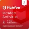 McAfee Antivirus 2025 Software | Real-Time PC Protection from New and Evolving Threats | Anti Virus Software 2025 for PC | 1-Year Subscription with Auto-Renewal | Download
