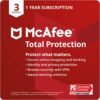 McAfee Total Protection | 3 Device | Antivirus Internet Security McAfee Total Protection | 3 Device | Antivirus Internet Security Software | VPN, Password Manager, Dark Web Monitoring | 1 Year Subscription | Download Code