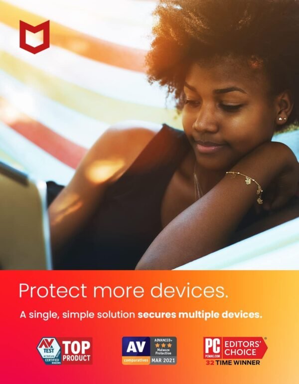 61WBGsjglhL._AC_SL1427_.jpg McAfee Total Protection | 3 Device | Antivirus Internet Security Software | VPN, Password Manager, Dark Web Monitoring | 1 Year Subscription | Download Code