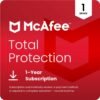 McAfee Total Protection 1-Device 2025 | Security Software Includes Antivirus, Secure VPN, Scam Protection, Identity Monitoring | 1-Year Subscription with Auto-Renewal | Download