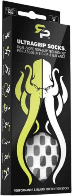 Ultragrip V2 Dual Sided Non-Slip Technology Ankle Socks