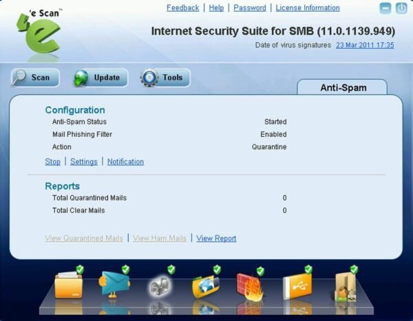 eScan Internet Security Suite ( ISS) for SMB 10 users 3 years [Download]