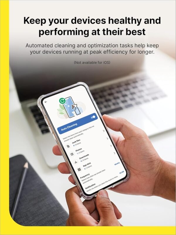 Norton Utilities Ultimate for 10 Devices, Keep your devices running like new - for Windows PC, Android and iOS (Download)