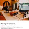 Focusrite Scarlett Solo 4th Gen USB Audio Interface, for the Guitarist, Vocalist, or Producer — High-Fidelity, Studio Quality Recording, and All the Software You Need to Record