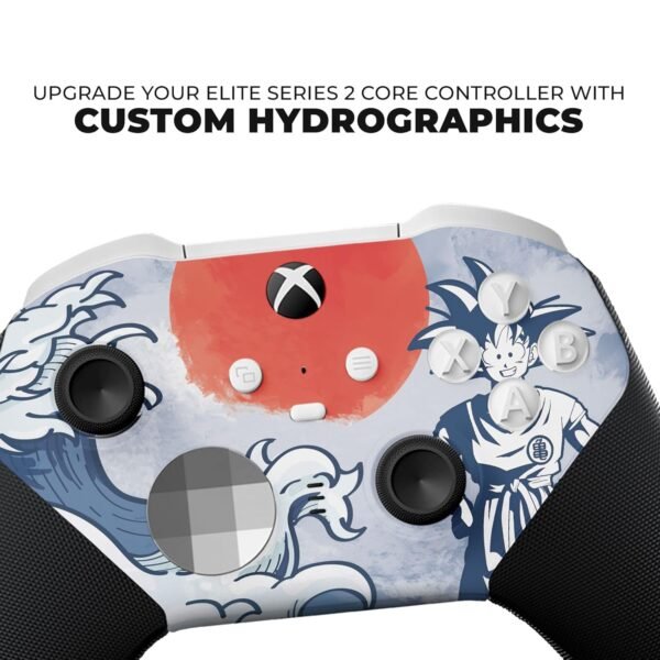 DreamController Gokku X-box Elite Controller Series 2 Core Limited Edition Custom Elite Core Controller for X-box One/Series X/S Made with Advanced HydroDip Paint Technology(Not Just a Skin)