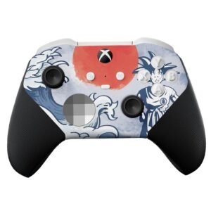 DreamController Gokku X-box Elite Controller Series 2 Core Limited Edition Custom Elite Core Controller for X-box One/Series X/S Made with Advanced HydroDip Paint Technology(Not Just a Skin)