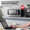 TOSHIBA ML-EM45PIT(SS) Countertop Microwave Oven with Inverter Technology, Kitchen Essentials, Smart Sensor, Auto Defrost, 1.6 Cu.ft, 13.6" Removable Turntable, 33lb.&1250W, Stainless Steel