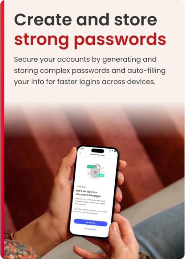 McAfee Total Protection 2025 5-Device | AntiVirus Software 2025 for PC, Secure VPN, Password Manager, Identity Monitoring | 1 Year Subscription Auto-Renewal