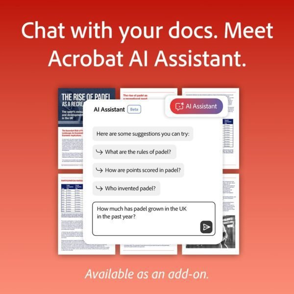 71a1CSHpiCL._AC_SL1500_.jpg Adobe Acrobat Pro | PDF Software | Convert, Edit, E-Sign, Protect | PC/Mac Online Code | Activation Required