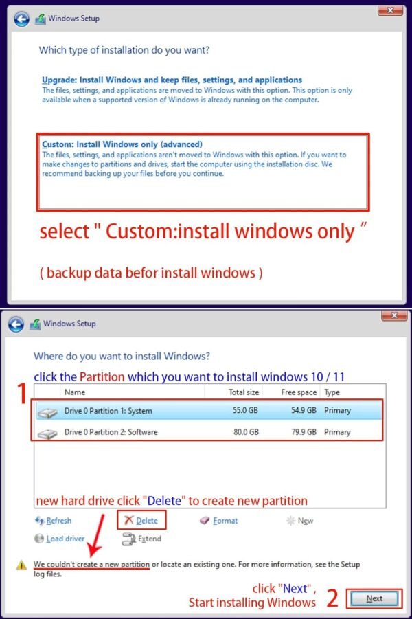 71aI1oA9taL._AC_SL1500_.jpg 64GB - Bootable Windows 11/10 / 8.1/7, USB Driver 3.2 for Reinstall Windows, Reset Password, Network Drive,Supported UEFI and Legacy, Data Recovery, Repair Tool