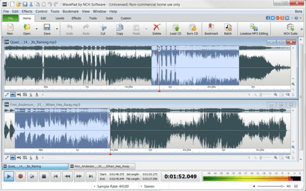 WavePad Free Audio Editor – Create Music and Sound Tracks with Audio Editing Tools and Effects [Download]