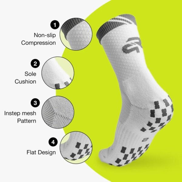 Ultragrip V2 Dual Sided Non-Slip Technology Ankle Socks