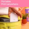 Canon Ivy 2 Mini Photo Printer, Print from Compatible iOS & Android Devices, Sticky-Back Prints, Pure White