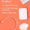 Canon Ivy 2 Mini Photo Printer, Print from Compatible iOS & Android Devices, Sticky-Back Prints, Pure White