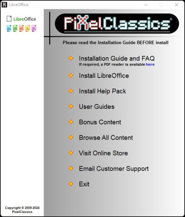 LibreOffice 2025 on CD Disc | Compatible with Microsoft Office 2024 One Time Purchase, Lifetime License & Free Updates | Open, Edit and Save Word, Excel and PowerPoint Files | Windows PC & Mac